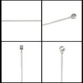 thumbnail image 3 of 6pcs Electric Guitar Strings Nickel-plated Ball-end Steel Core 6 String Set Individually Wrapped for Electric Guitar 009-042 Inch, 3 of 7