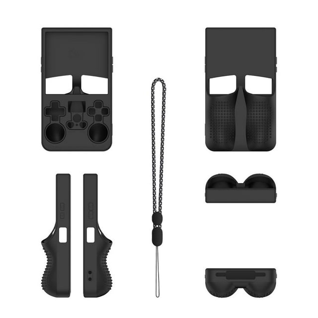 Étui de Protection Sile pour Console de Jeu Portable Rétro R36MAX OLED