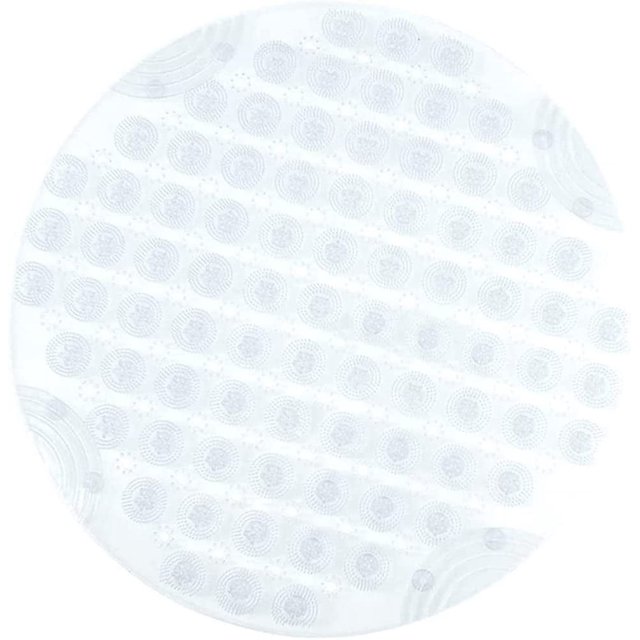 Round Massage Bath Mat Non-Slip Shower Mat Bathroom Mat with Drainage Holes and