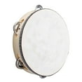 thumbnail image 3 of Flmtop 10 Pouces Simili Cuir Tête Tambour Partie Instrument de Percussion Musicale, 3 of 8