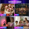 thumbnail image 3 of DAYBETTER 3 inch Plasma Ball Lamp, Touch Sensitive Plasma Globe Lamp with Lightning Effects, USB or Battery Powered, for Christmas, Party, Room Decor, 3 of 6