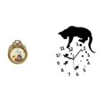 thumbnail image 1 of Marco De Fotos Antiguo De Gato, Reloj De Fotos Vintage Redondo, Ornamentado, De Estilo Europeo, Para Escritorio O Pared, Colgante, Silencioso, Sin Tictac, Analógico, Ideal Como Regalo De, 1 of 8