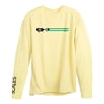 thumbnail image 3 of SCALES Bahamas Tuna Stripe Performance White, XLarge Long Sleeve, 3 of 3