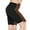 Black| Cognac, variant on Kuda Moda 2-Pack Women 3 inch High Waist Bike Short Biker Shorts Legging Ultra Soft Sports Yoga Pants (Black/Navy)(One Size S/M/L)