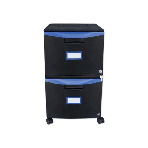 Two-Drawer Mobile Filing Cabinet