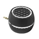 thumbnail image 3 of Mini altavoz portátil, interfaz de audio auxiliar de 3,5 mm, graves, batería recargable USB. Negro, 3 of 7
