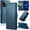 Blue, variant on ETFAST Leather Phone Case Wallet With Card Holder Zipper For Redmi Note 12 Pro Plus 12R High Quality Leather Phone Case