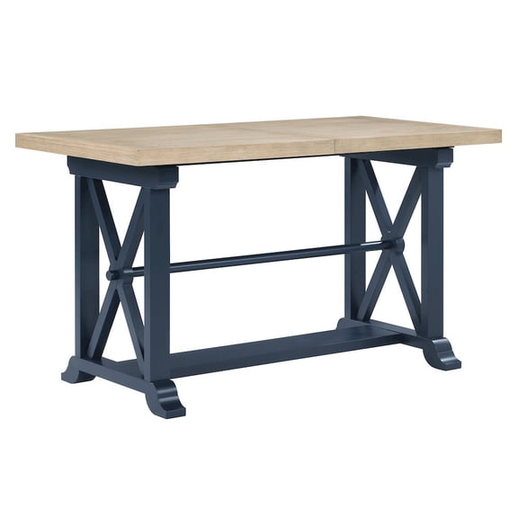 Steve Silver Darcy 5pc Counter Dining Set Blue