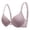 Pink, variant on Women Lace Underwire Bra Back Closure Push Up Soft Support Everyday Wear