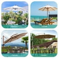 thumbnail image 6 of Sonerlic Patio 6.5x6.5 FT Market Umbrellas and Shade, Table Umbrella for Patio and Outdoor With Tilt Button for Deck, Garden and Pool,Navy Blue, 6 of 7