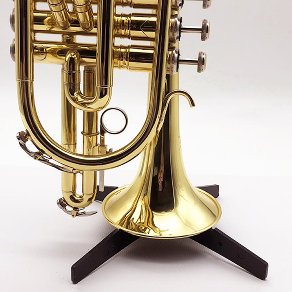 Trumpet Holder Tripod Stand Metal Leg Detachable Portable Foldable 