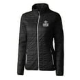 thumbnail image 2 of Women's Cutter & Buck Black UNC Wilmington Seahawks Rainier Eco Insulated Puffer Full-Zip Jacket, 2 of 3
