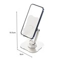 thumbnail image 2 of Phone Holder with Lifting Angle Sure Here's A Product Title for Phone Holder Described Phone Stand Non-slip Metal Base Holder 360-degree Rotation, 2 of 8