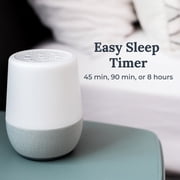 Yogasleep Duet White Noise Sleep Sound Machine, Night Light, Wireless Speaker