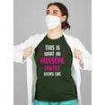 thumbnail image 2 of Awesome Dentist Looks Like T-Shirt Women -Smartprints Designs, Female 5X-Large, 2 of 4