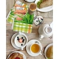 thumbnail image 4 of Easter Bunny Kitchen Dish Towels for Drying Dishes Set of 4, Spring Garden Floral Botanical Plaid Rustic Waffle Weave Microfiber Hand Tea Bathroom Towels Quick Dry & Absorbent Towel 15.7x23.6, 4 of 7