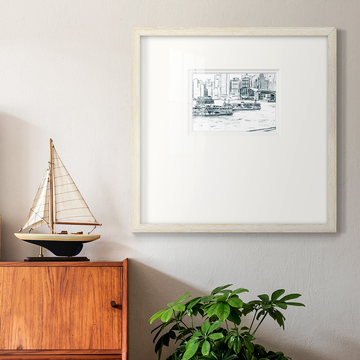Ferryboats IPremium Framed Print