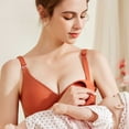 thumbnail image 2 of Maternity Pregnancy Seamless Breastfeding Bras No Underwire, 2 of 6