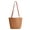 Brown, variant on Luxtrada Summer Single Shoulder Bag Straw Beach Bag Buckets Totes Handbag Shoulder Bag Tote Bag for Women Girls (Brown)