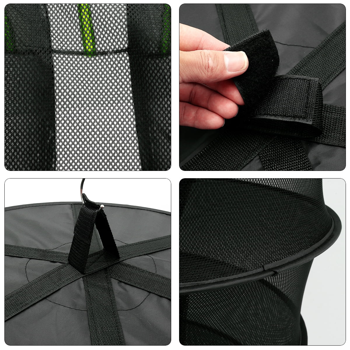 Buy Willstar Herb Drying Rack Net 6 Layer 2ft Black Mesh Hanging Plant