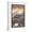 White Frame, variant on Art.com Denver, Colorado - Skyline View in Snow Art Print by Lantern Press, Brown Frame Wall Art, 21" x 29"