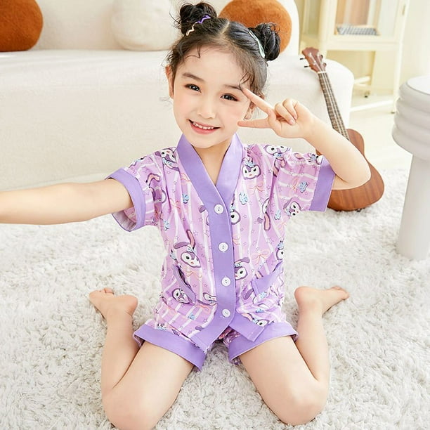 Conjunto de pijamas de Mickey Mouse de Disney para ninos traje de bebe ropa para ninos pequenos ropa para ninos y ninas camisetas de algodon camisas pantalones PAJAMA12 para el hogar 110 120cm