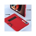 thumbnail image 3 of Case for Samsung Galaxy Tab S9 Plus/S9 FE Plus 12.4 inch with Kickstand, Heavy Duty Shockproof Protective Cover with Pencil Holder, Stylus Pen, 3 of 7