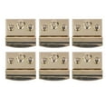 thumbnail image 1 of Turn Lock Clasp, Alloy Material 6pcs DIY Use Purse Closure  For Handbag For Shoulder Bag, 1 of 8