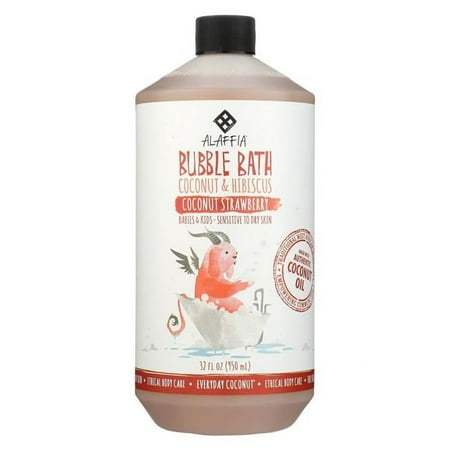 UPC: 0841320107839 | Alaffia 2090819 32 fl oz Coconut Strawberry Everyday Bubble Bath