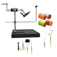 thumbnail image 2 of koolsoo Rotary Fly Tying Vise Portable Lure Making Bobbin Threader Fly Tying Station, 2 of 9