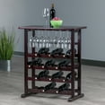 thumbnail image 7 of Winsome Vinny 24-Bottle Wine Rack, Espresso, Espresso Finish, 7 of 7