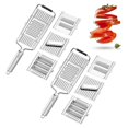 thumbnail image 5 of Stainless Steel Hand Guard Vegetable Potato Radish Fries Multi-Function Grater Slicer Vegetable Cutter, 5 of 5