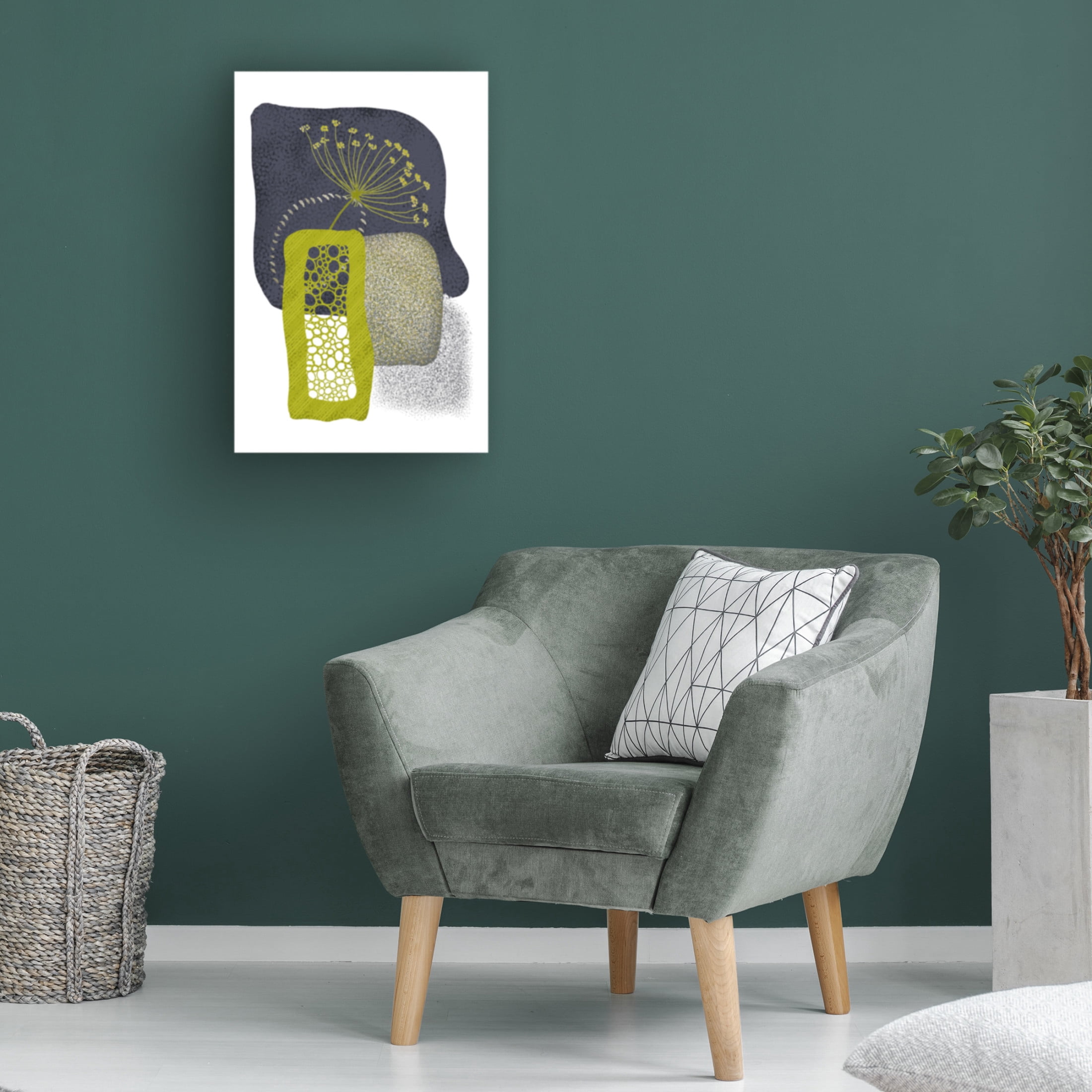 Trademark Fine Art Sally Ann Moss Love of Form 4 Canvas Wall Art