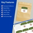 thumbnail image 3 of Avery TrueBlock Arched Square Labels, 2" x 2-3/16", 1,200ct, 3 of 8