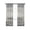 Gray, variant on Modern Abstract Art Blackout Curtain, Noise Reducing Thermal Insulated Room Darkening Drapes for Bedroom Living Room, Rustic Lavender Grey Wood Grain Design Window Treatment, 2 Panel, 52" x 90"