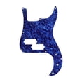 thumbnail image 1 of Guitar Pickguard Bass Pick Guard Trendy Ligera de reparación Ligera Parte de suministros profesionales resistentes Instalación fácil Placa de rasguño Azul, 1 of 8