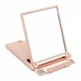 thumbnail image 2 of Xinyolin Mobile Phone Holder Foldable Multifunctional Adjustable Ultra-thin Space-saving Makeup Mirror Universal Tablet Cell Phone Desktop Stand for Live Streaming, 2 of 7