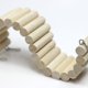thumbnail image 2 of Wooden Pet Ladder Bridge 2 Pieces Soft Animal Bridge Toy Bendable Cage Habitat Toy for Hamster Mouse Chipmunk and Other Small Animals, 2 of 4