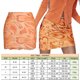 thumbnail image 2 of Falda Cruzada a la Cadera Falda casual estampada Falda mini de cintura alta Faldas cortas para mujer (Naranja XL) Cgtredaw para Mujer Naranja T M, 2 of 6