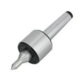 thumbnail image 2 of MT3 Shank Live Center, 60° Point, 0.000197" High Precision, Quenched Carbon Steel, 440 lbs Load Capacity, 3000 RPM Max Speed, 6.95in Total Length, Professional CNC Lathe Tool with One-Piece Molding, 2 of 6