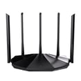 thumbnail image 1 of Router WiFi 6 Tenda Negro AX1500 Doble Banda con 5 Antenas de Alta Ganancia y 3 Puertos LAN Gigabit, 1 of 6