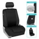 thumbnail image 5 of Juego completo de fundas de neopreno FH Group para asientos de coche, universales, negras, 5 of 9