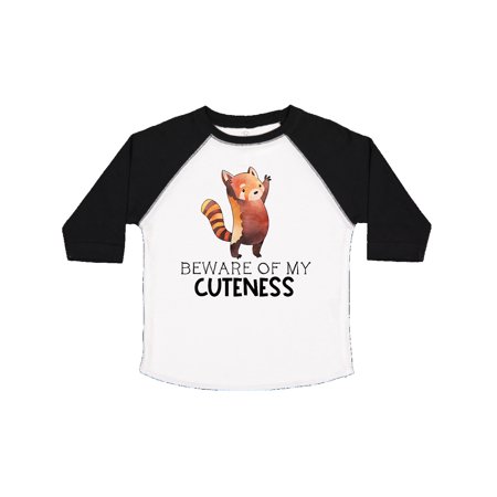 

Inktastic Beware of My Cuteness Cute Red Panda Gift Toddler Boy or Toddler Girl T-Shirt