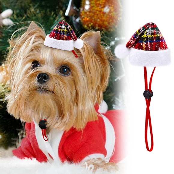 New Pet Christmas Hat Fashion Christmas Hat Elastic Rope Hat