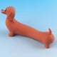 thumbnail image 4 of Stretch Dachshund Dog Figure for Twisting Pulling Bending TPR Sand Filled Dog Figure Stress Relief Toy Decompression Toy, 4 of 4