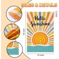thumbnail image 5 of Spring Garden Flag 12.5x18 Inch, Flowers Seasonal Flag for Yard, Double Sided Burlap Welcome Outdoor Decoration, 5 of 6