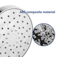 thumbnail image 4 of MERILER High-Pressure Handheld Showerhead with 4 Spray Modes and Anti-Clogging Nozzles for Enhanced Shower Experience, 4 of 6