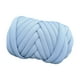 thumbnail image 5 of Hilo grueso de 250 g para tejer a brazo, lavable, tubular jumbo, voluminoso Azul claro, 5 of 9