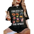 thumbnail image 2 of Boho Christian Fruits Of The Spirit T-Shirt – Retro Jesus Floral Graphic Tee, Faith Based Fruits & Gifts Of The Holy Spirit Shirt, 2 of 6
