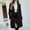 Black, variant on Womens Cardigan Women's Long Dressy Sweaters Fall Oversized Cozy Jacket Outfits Winter Trench Coats